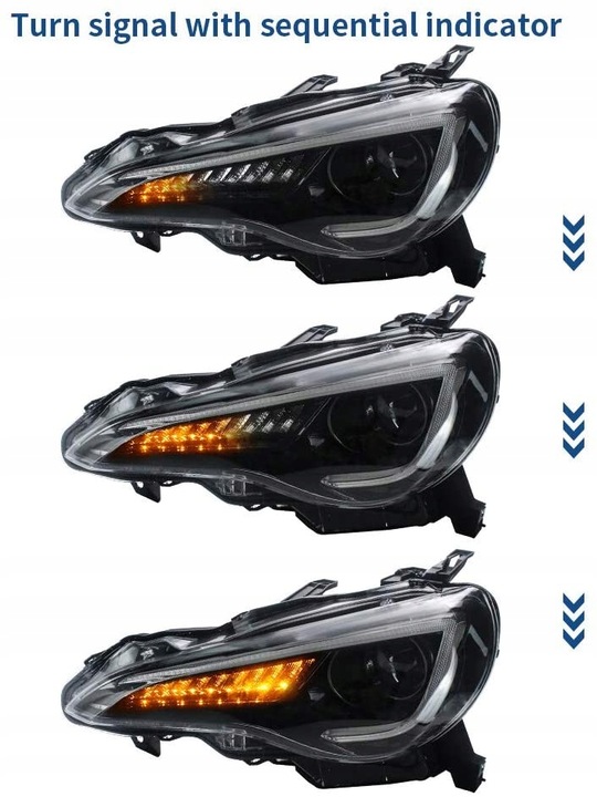 фото №7, Vland led drl do gt86 brz scion фара лампы