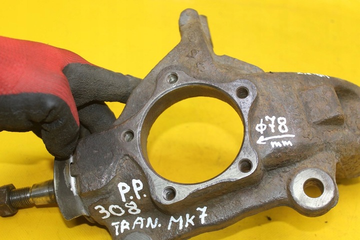 фото №6, Поворотна опора праві перед transit mk7 vii спарка