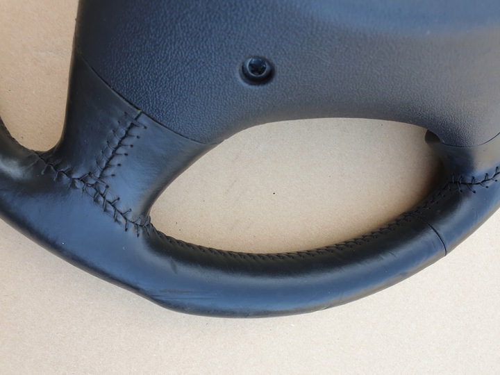 фото №10, Кермо шкіряний шкіра джгут подушка безпеки audi a4 b6 b7 8e 8e0124a оригінальний номер