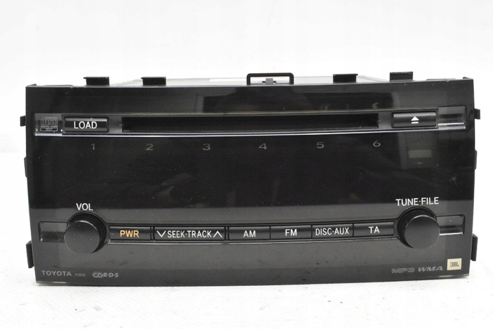 фото №1, Радио радиопроигрыватель cd rds mp3 wma 86120-47230 toyota prius 2 ii xw20