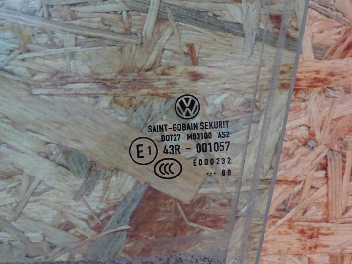 фото №4, Golf v r32 5d стекло дверь зад задняя левая синяя 06r 07r 08r