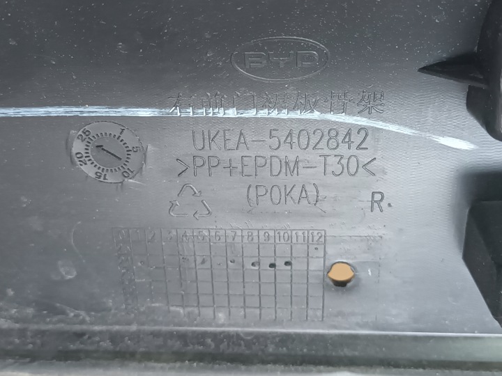 фото №8, Молдинг na двері праві перед byd sealion 7 передня права