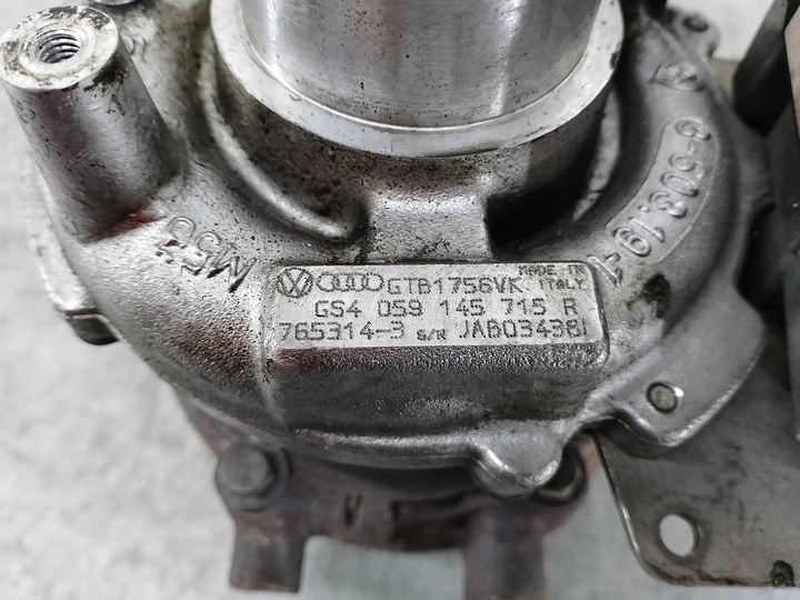 фото №6, Турбина audi a4 b7 059145715r gtb1756vk 2.7 tdi 180km