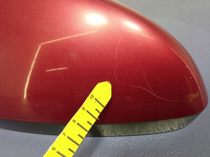 фото №8, Mazda 6 iii gj зеркало правые 9 pin 41v soul red