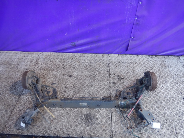 фото №1, Renault modus grand 04-07 ось задняя балка зад abs