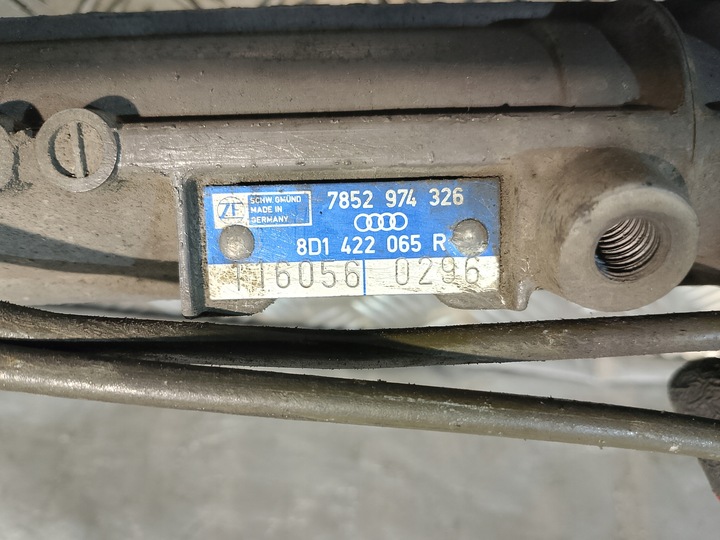 фото №14, Трансмісія кермова рейка рульового управління audi a4 b5 8d1422065r 7852974326