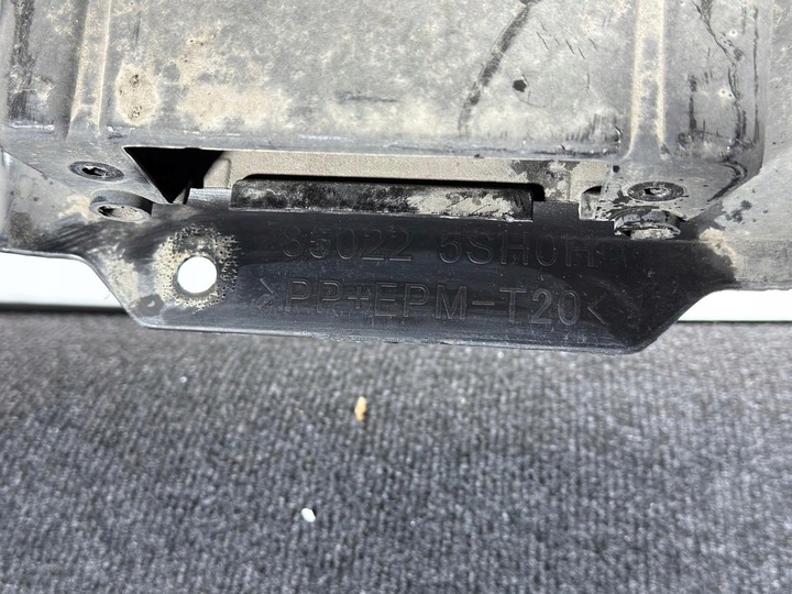 фото №12, Nissan leaf ii 2 16- бампер зад задний 85022-5sh0h полный хороший