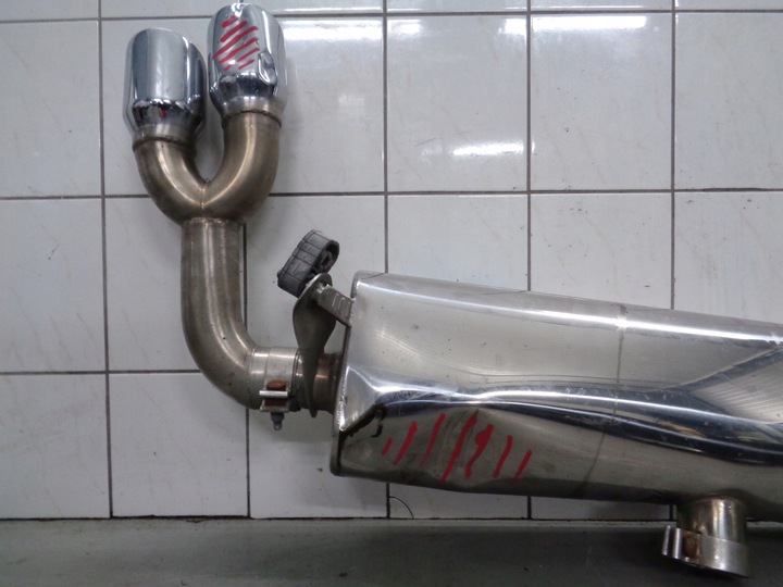 фото №7, Porsche cayenne ii 7p5 глушитель выхлоп конечный