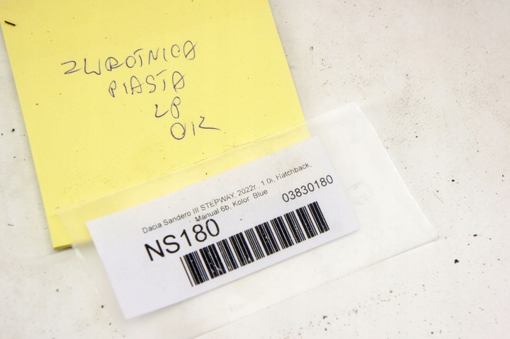 фото №5, Ns180 dacia sandero iii 1.0i поворотный кулак левый перед