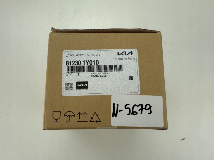 фото №6, Kia picanto ii 11-17 замок кришки багажника новий оригінал 81230-1y010