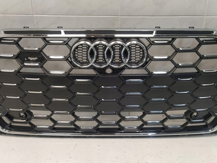 фото №4, Audi a5 s5 8w рестайлинг решётка радиатора решётка радиатор камера pdc хром оригинал новый