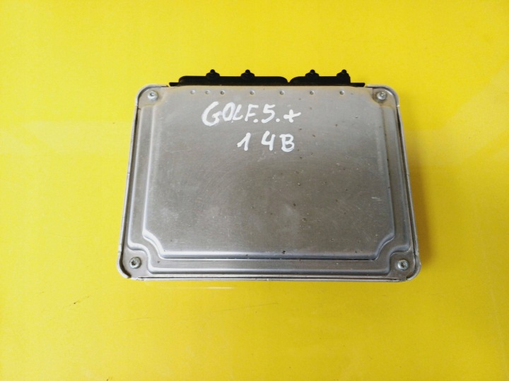 фото №5, Компьютер двигателя vw golf v 5 plus 1.4 бензин 036906032ad nr28
