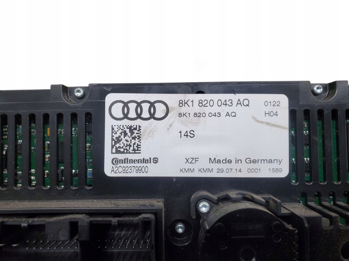 фото №8, Audi q5 sq5 8k1820043aq керування i елементи електричні