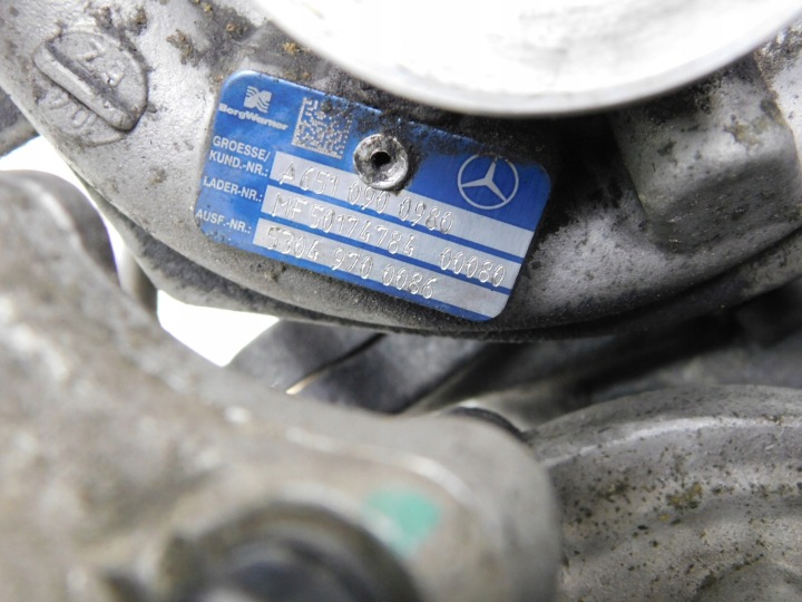 фото №8, Турбина bi turbo - mercedes sprinter w906 2.2 cdi 163km a6510900980