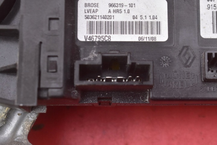 фото №6, Підйомник вікна лівий перед eu 807300009r renault megane 3 iii купе 08-14