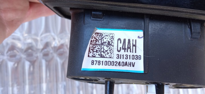 фото №15, Kia ev9 mv 23- зеркало левая 17 pin оригинал eu 87610-do240