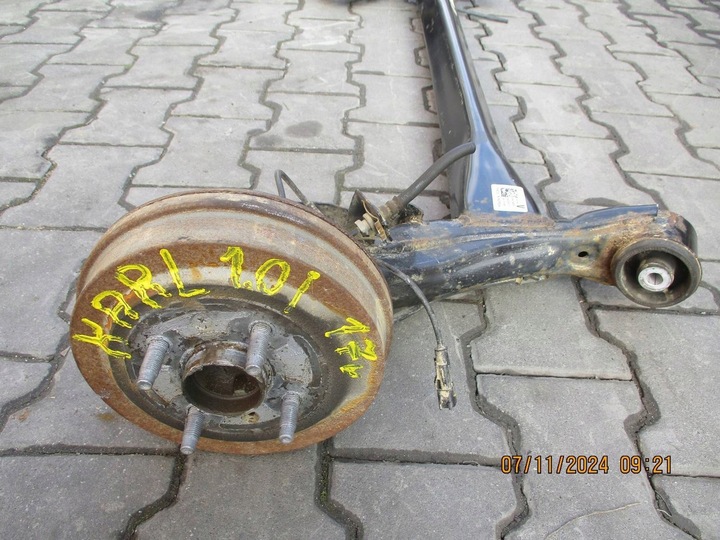 фото №7, Балка подвешивание ось задняя исправная opel karl 2014-2019 vauxhall viva