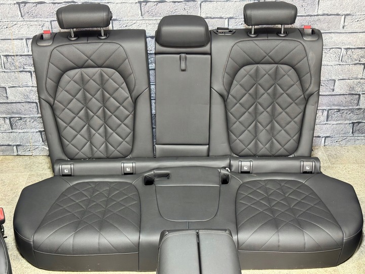 фото №13, Bmw x5 g05 салон сиденья диван обшивки м-пакет кожа з підігрівом schwarz