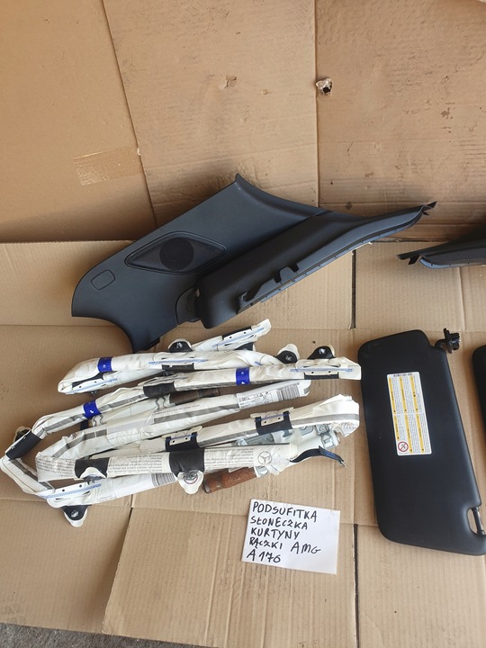 фото №8, Потолок шторы mercedes a classa a176 amg