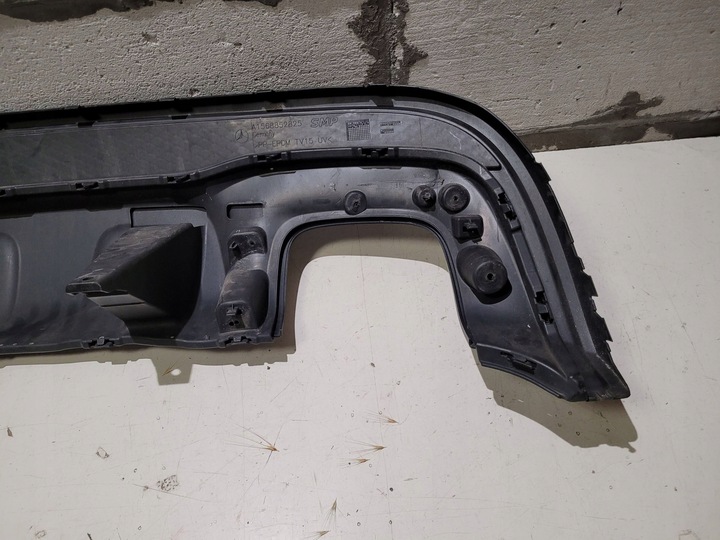 фото №7, Накладка бампера зад mercedes gla x156 w156 amg чорний