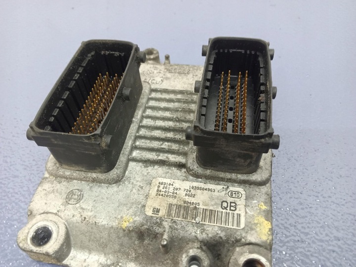 фото №6, Opel corsa c 1.0 b блок керування двигуном (ecu) 24420558 0261207720