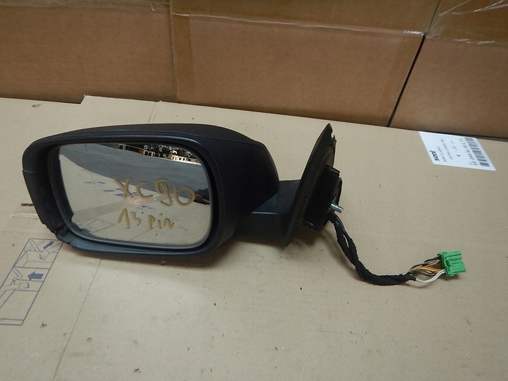 фото №1, Зеркало левая перед volvo xc90 i 13-pin европа