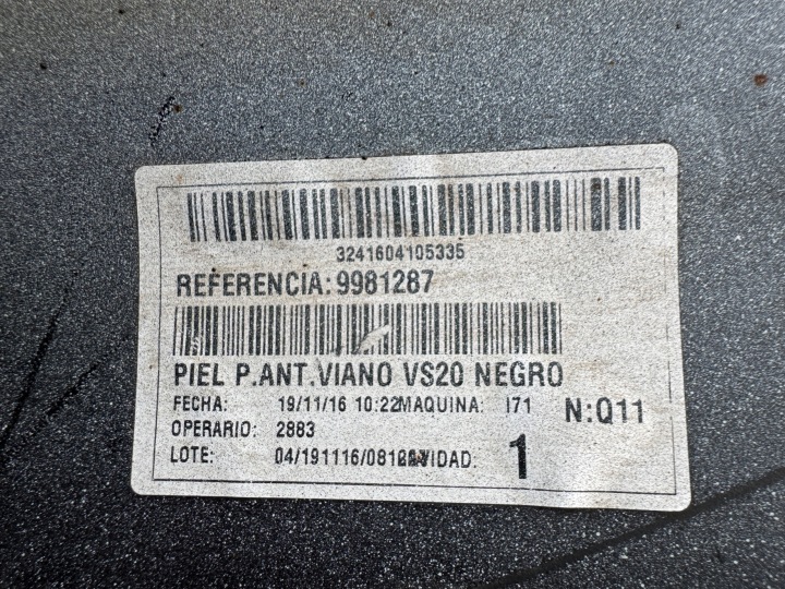 фото №6, Бампер mercedes vito w447 v класс viano w447 перед передний