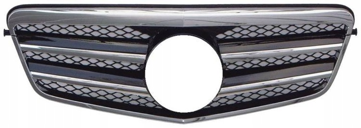 фото №1, Решётка радиатора передние mercedes w212 09-13 black/chrom
