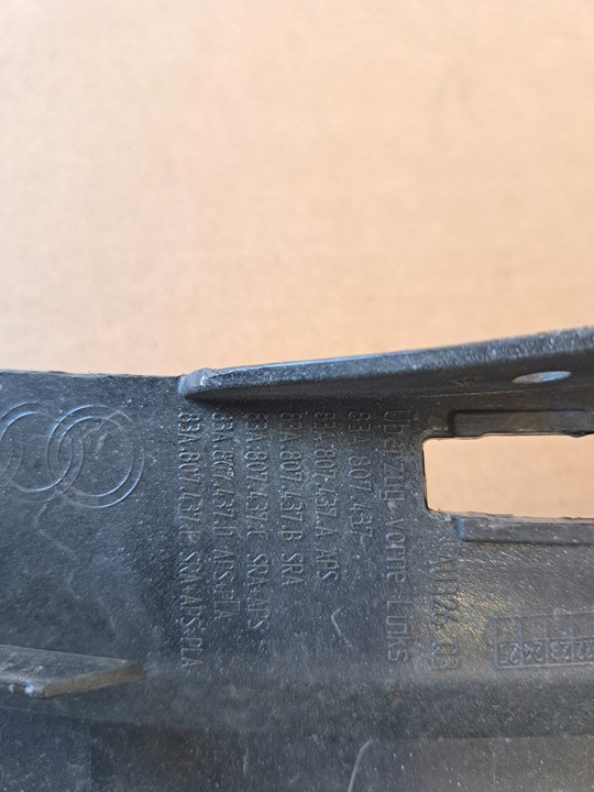 фото №14, Левый уголок бампера перед переднее audi q3 ii f3 83a 83a807437 18r-