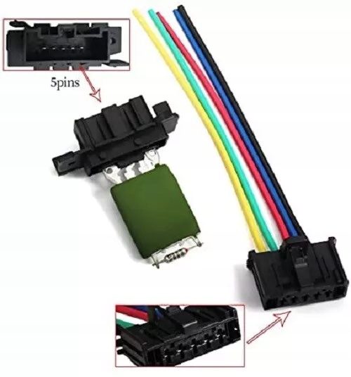 фото №11, Резистор нагревателя, 77364061 набор резисторов вентилятора вентилятор двигателя автомобильного