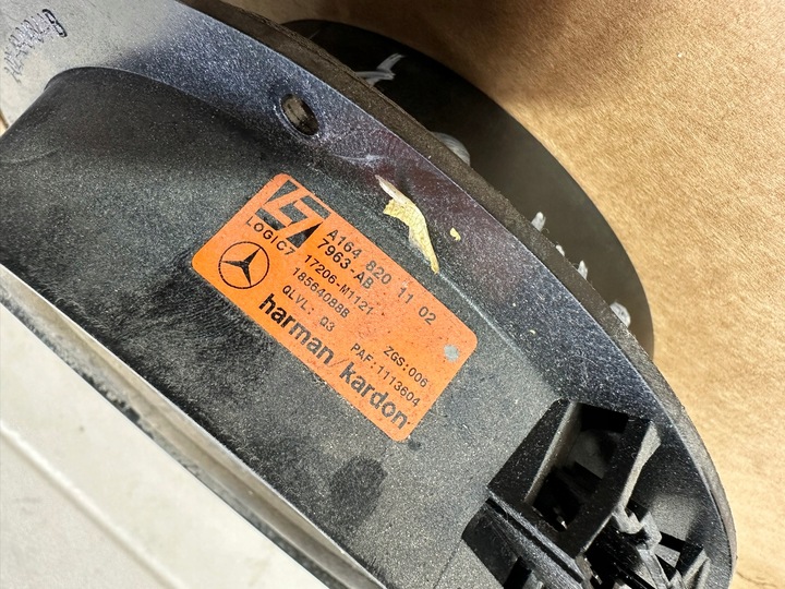 фото №11, Озвучення, динаміки, підсилювач harman кардон mercedes ml w164 6.3 європа