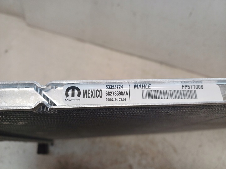 фото №8, Jeep compass 2 ii 16- радиаторов воды 68273398aa