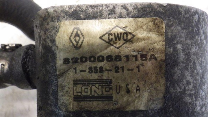 фото №7, Радиатор масла renault clio kangoo 1.5 dci 8200068115a