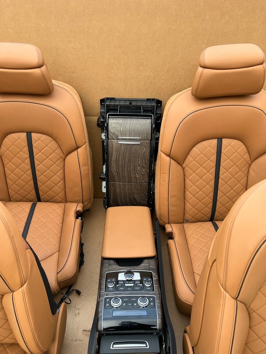 фото №12, Audi a8 d4 4h рестайлинг сиденья audi exclusive длинный туннель версия полный бизнес