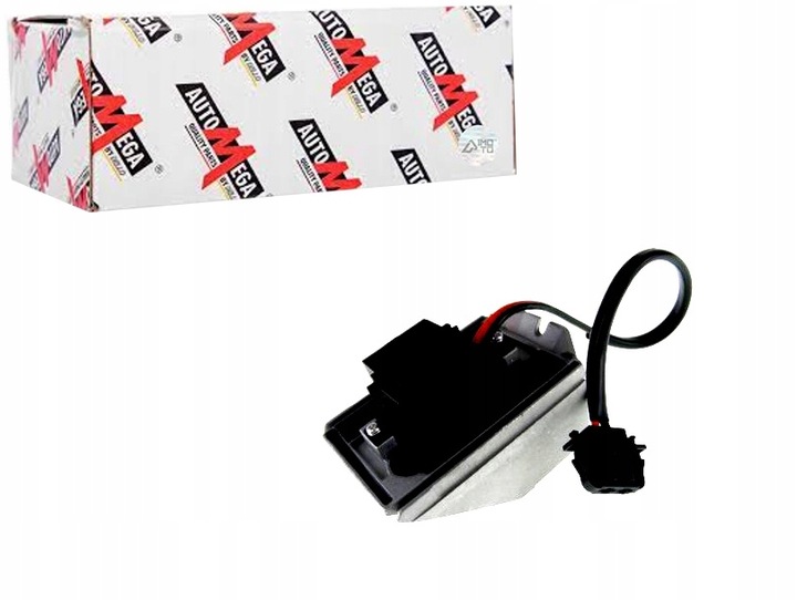 фото №1, Резистор вентилятор skoda fabia ii automega