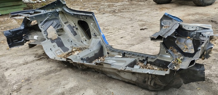 фото №6, Четверть левая задняя левый зад порог bok крыло bentley continental gt 04r-