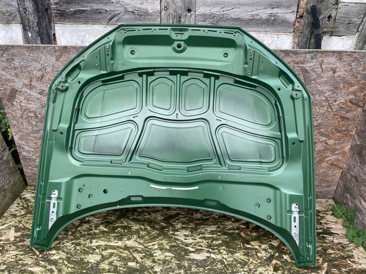 фото №9, Audi a4 b9 капот кришка двигуна зелена