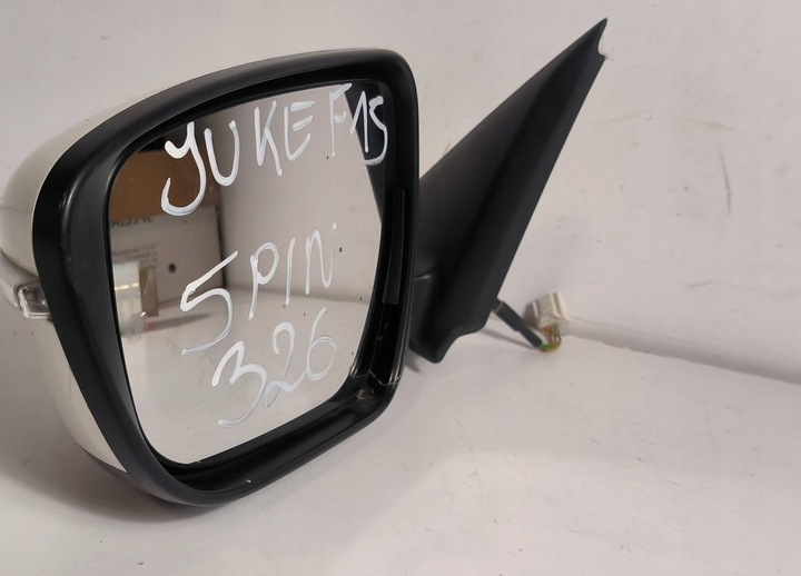 фото №8, Дзеркало ліві nissan juke f15 5pin 326 96302bv80b