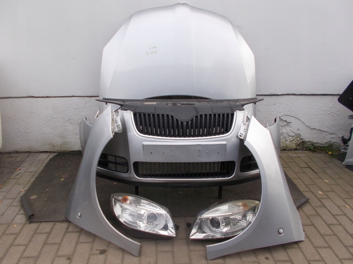 фото №6, Крило бампер капот перед skoda roomster 9156