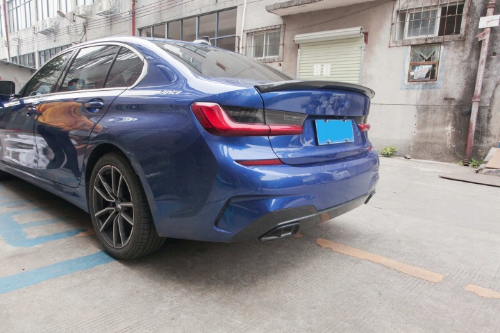 фото №9, Спойлер спойлер кришки bmw g20 g80 mp стиль карбон