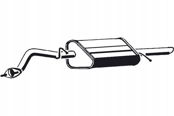 фото №2, Глушитель системы выпускного зад daewoo lanos 1.3 1.5 1.6 02.97- asmet