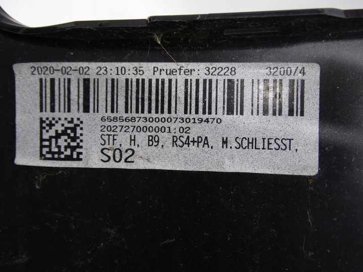 фото №14, Audi rs4 b9 рестайлінг 19-23 avant універсал бампер задній оригінальний 8w9807511aj