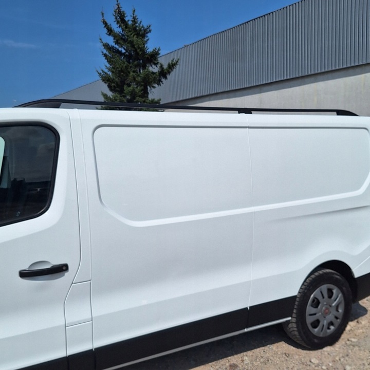 фото №10, Рейлинги крышные opel vivaro renault trafic fiat talento 2014- длинный чёрные