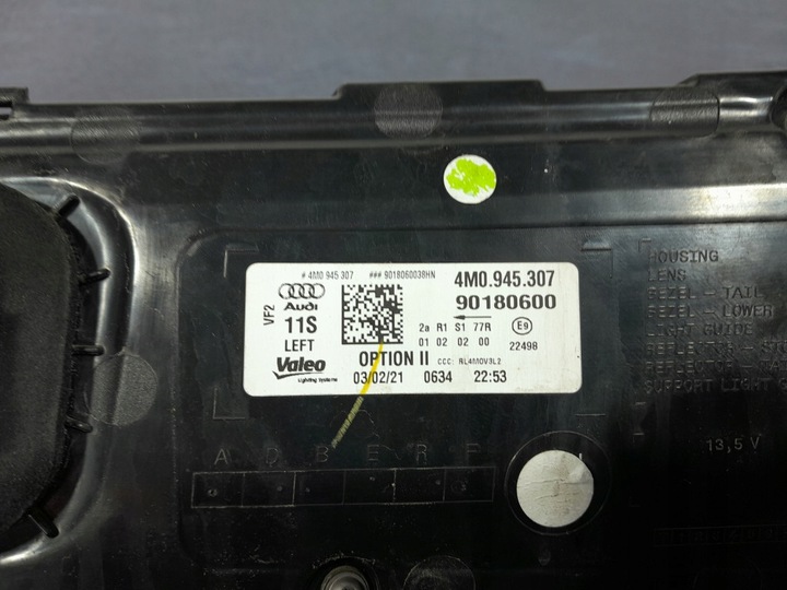 фото №9, Audi q7 ii 4m рестайлінг лампа зад ліва w кришка багажника led задня 4m0945307