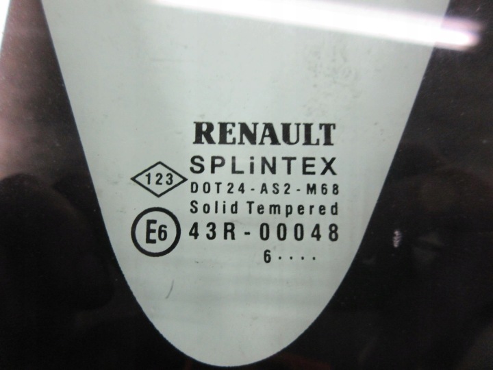 фото №6, Renault scenic ii 1.5 dci 106km k9k 732 скло кузова зад задня ліва