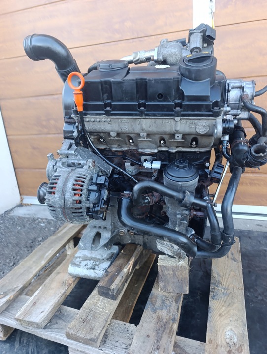 фото №13, Vw t5 двигун комплектний 1.9 tdi brs brr пробіг 170 tys.