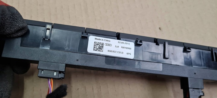 фото №8, A6 c7 4g рестайлінг панель керування кнопки pdc esp 4g0927137d