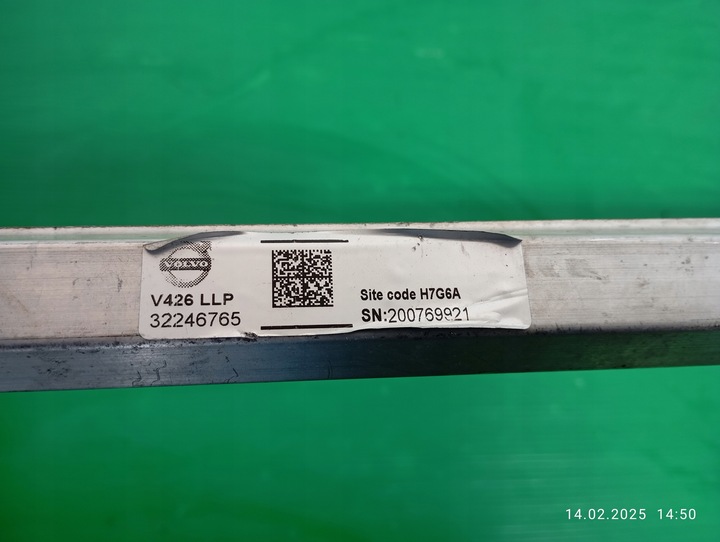 фото №10, Балка передняя нижняя бампера volvo xc60 ii 18- 31429924 32246765