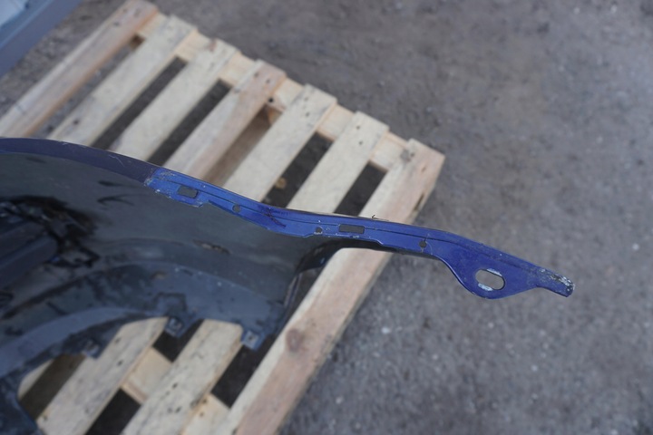 фото №12, Mazda 6 gg рестайлинг бампер переднее 2006год тёмно-синий