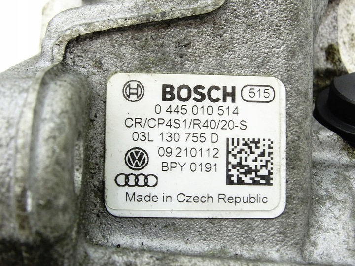 фото №12, Топливная система впрыска топливный форсунки насос комплектный audi vw 2.0 tdi cjc cff